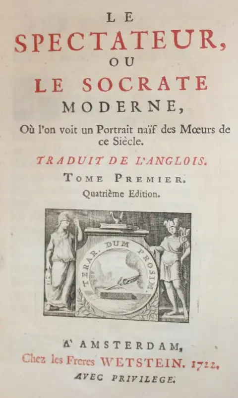 (Steele,R. i J.Addison). – Le Spectateur, ou le Socrate moderne