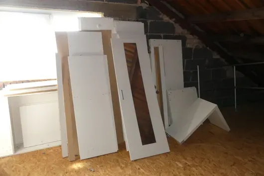 Konvolut Möbel / Kühlschrank