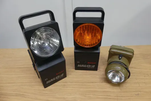 3x draagbare handlamp