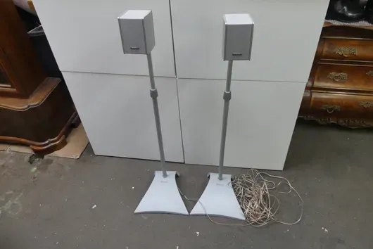 2x Panasonic luidsprekers met standaard