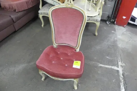 Chaise style Louis XV