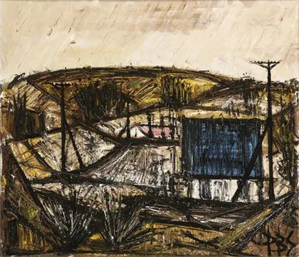 SÖRENSEN, Peder Bröndum（1931 - 2001）。抽象风景