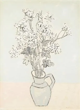 MACKETANZ, Ferdinand（1902 Wyganow/Posen - 1970 Laas/南蒂罗尔）。花卉静物