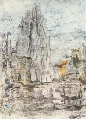 GEITEL, Ignatius（1913年波鸿 - 1985年同地）。抽象构图
