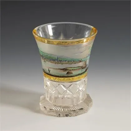 Tasse Biedermeier à vue