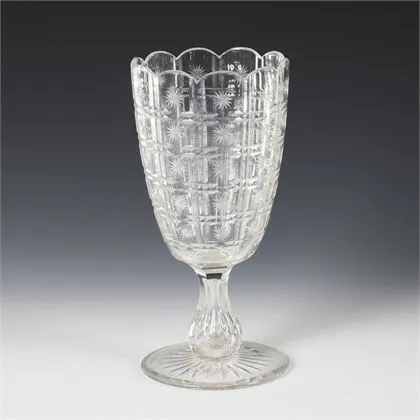 Vase sur pied Biedermeier