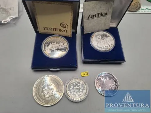 5 zilveren medailles
