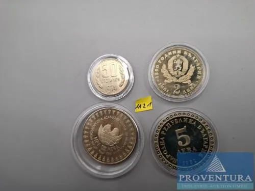 Circulation coins Bulgaria 2x 5 Leva pp