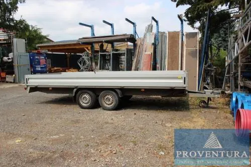 Remorque ouverte HUMBAUR HT 355121, 1re imm. 2013, PTAC 3 500 kg