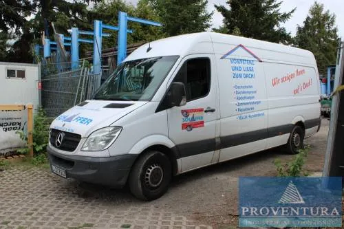 Box truck MERCEDES BENZ Sprinter 311 CDI, first reg. 2008, 216,000 km