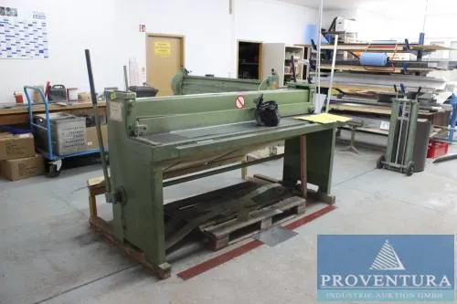 Schlagschere Blechschmeidemaschine SCHLECHTEL Type HT 200 max. 1.25 mm Bj.1997