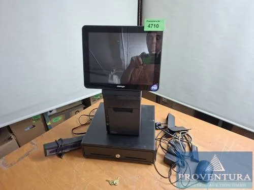 PC-System aus ehemaligen Kassenarbeitsplatz POSIFLEX HS-3512W