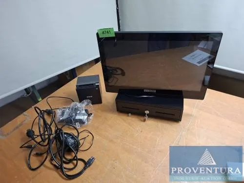 PC-System aus ehemaligen Kassenarbeitsplatz SHUTLE P92U