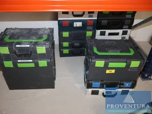 Systainer RECA/BOSCH a další cca 13 ks