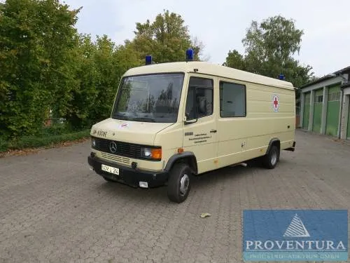 Sonder-Kfz geschl. Kasten MERCEDES-BENZ 609 D, EZ 1992, 19.800 km