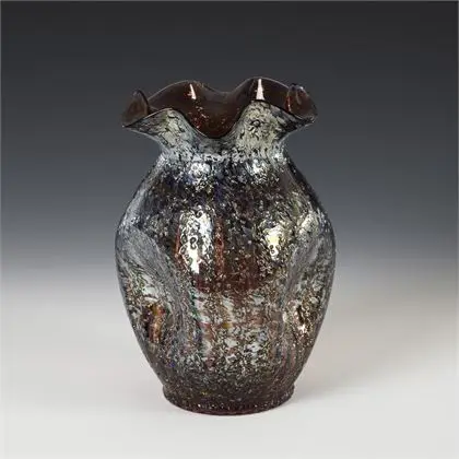 Jugendstil vaas. Dugan Glass Company