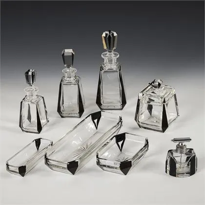 Toaletní souprava Art deco. Gebrüder Feix