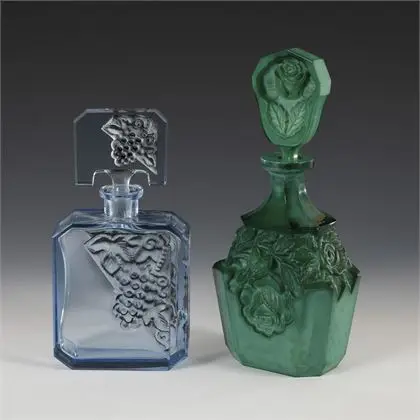 2 art-deco-karaffen