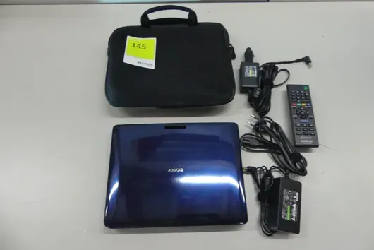Sony draagbare Blu-Ray speler met accessoires