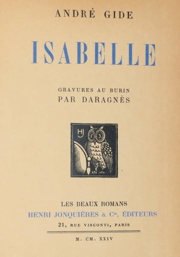 Gide,A. – Isabelle