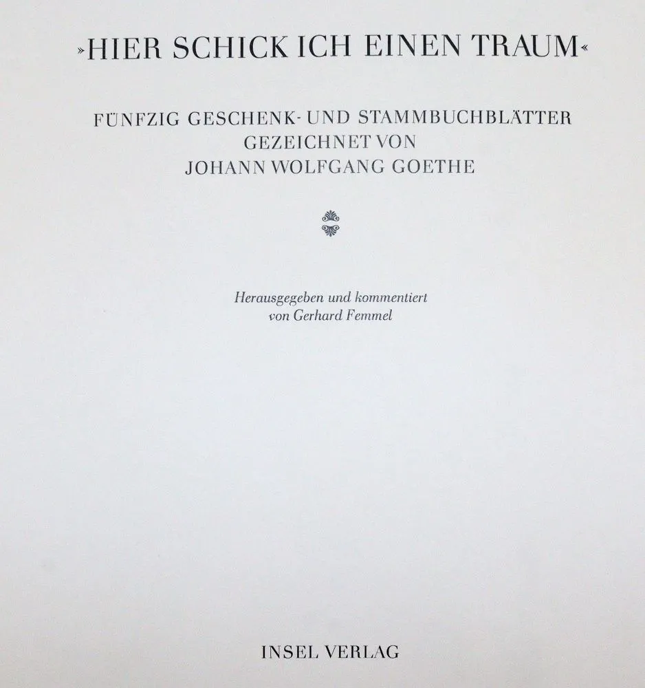 Femmel,G. – "Hier schick ich einen Traum"