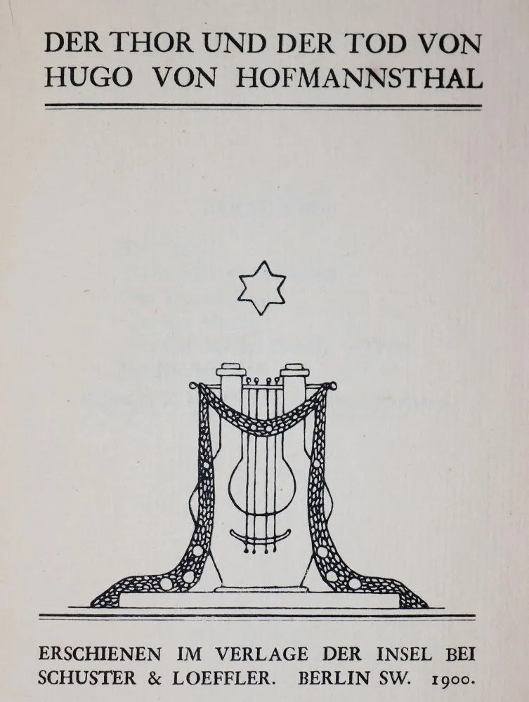 Hofmannsthal,H.v. – Blázen a smrt