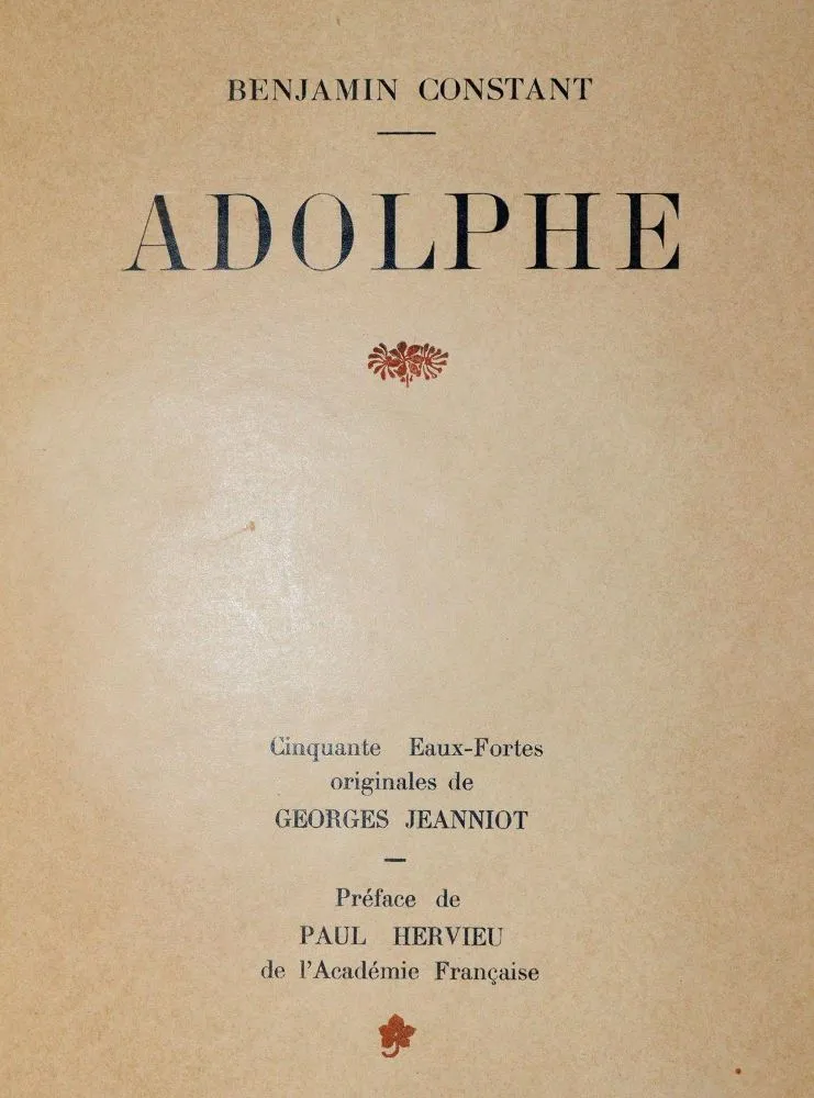 Constant,B. – Adolphe
