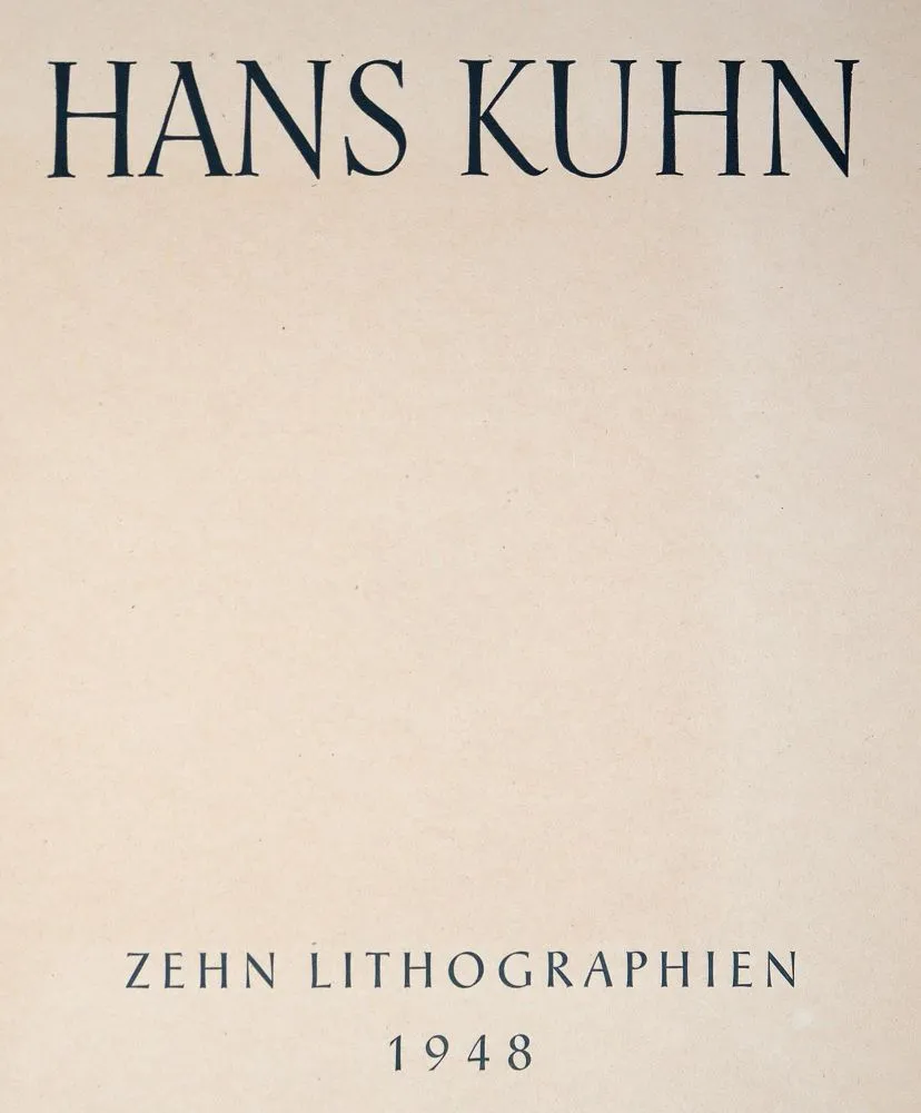 Kuhn,H. – Zehn Lithographien