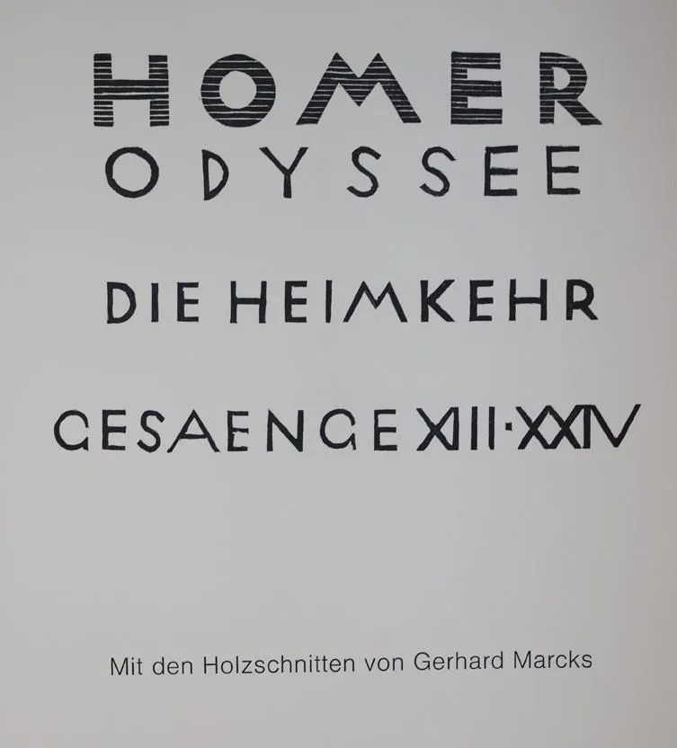 Homère. – Odyssee
