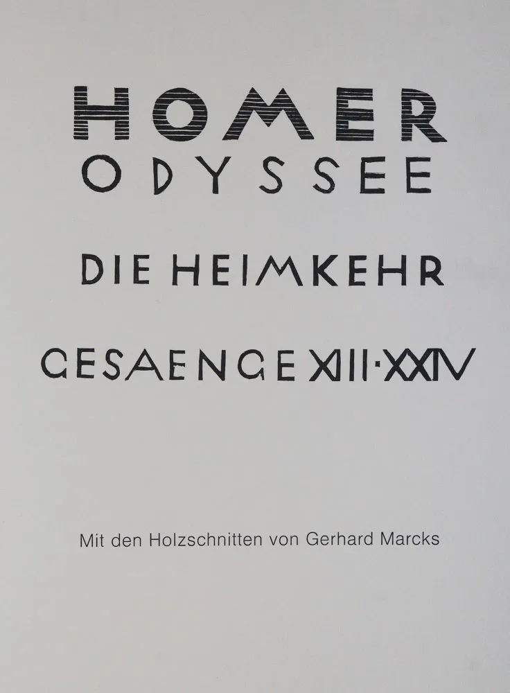 Homère. – Odyssee