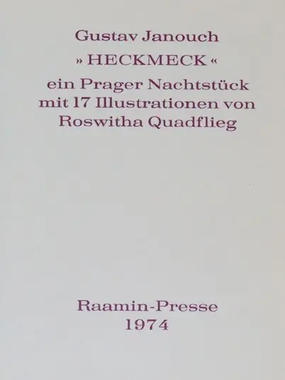 Janouch, G. – Heckmeck
