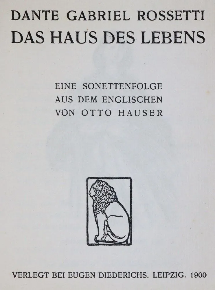 Rossetti,D.G. – Het huis des levens