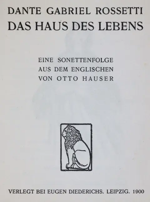 Rossetti,D.G. – Het huis des levens