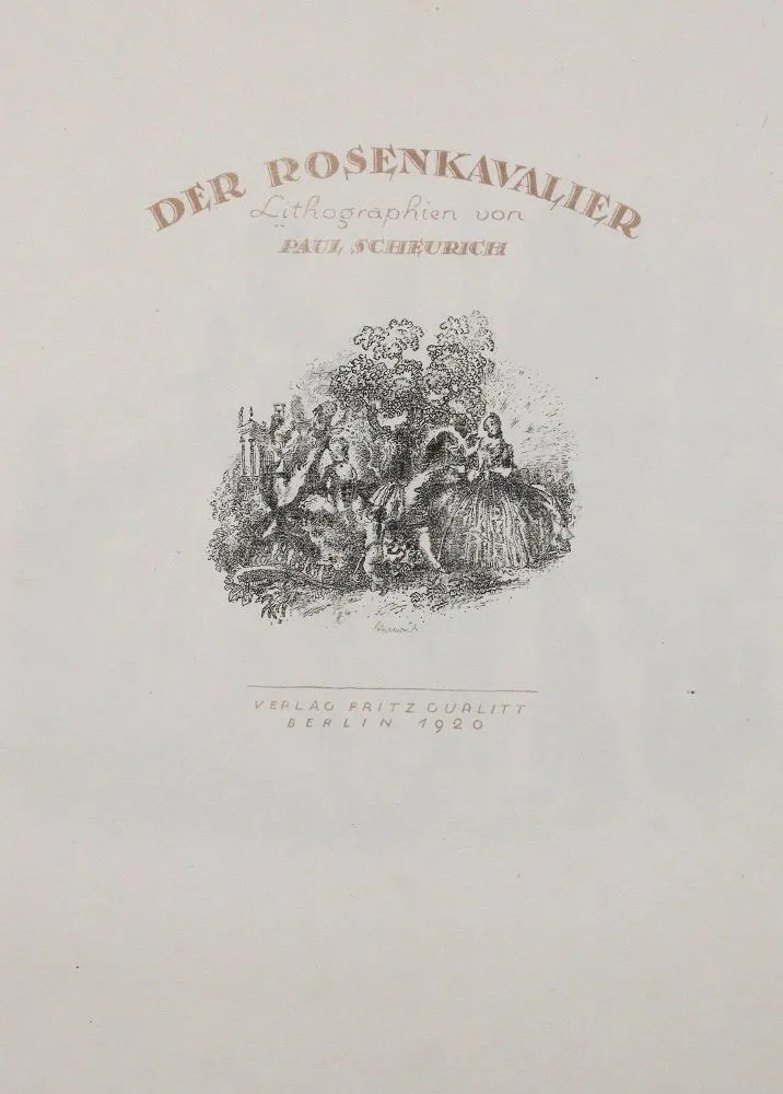 Scheurich, P. – De Rozenkavalier