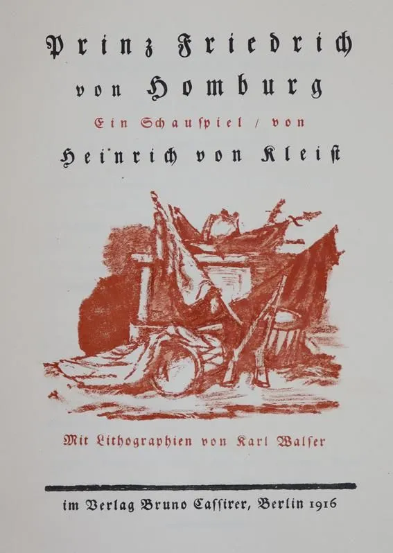 Kleist,H.v. – Prinz Friedrich von Homburg