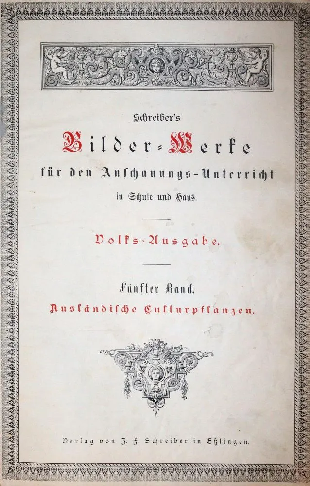 Ahles,(W.E.v.). – Illustrated works for visual instruction in school and home