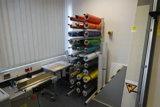 Film shelf, without contents