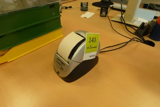 Dymo Labelwriter 320 + Honeywell Barcodescanner