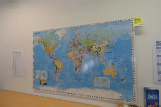 Carte géographique