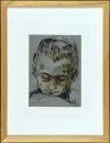 Portraitmaler des 20. Jh. – Mischtechnik, 22 x 16 cm, "Knabenbildnis", u.l. undeutl. sign., R;