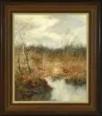 Hansung, H., 1924 Iburg – Huile/toile, 60 x 50 cm, "Faisans dans la lande", signée en bas à droite