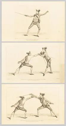 3 scene di scherma