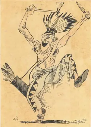TRIER, Walter (1890 - 1951). Indianer