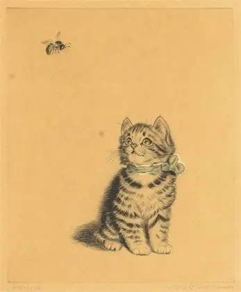 PLÜCKEBAUM, Meta (1876 - 1945). "Bsssssss"