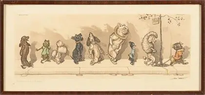 O'KLEIN, Boris (1893 Moskva - 1985 Paris). "Chacun son Tour"