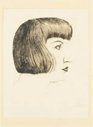 DIX, Otto (1891 Untermhaus ved Gera - 1969 Singen). "Martha"