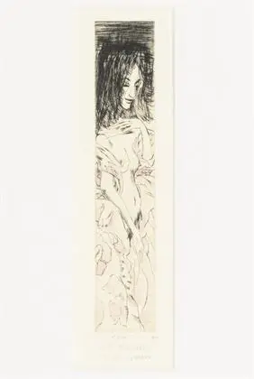 JASTRAM, Inge (1934 - 2025). "Akt i kostume"