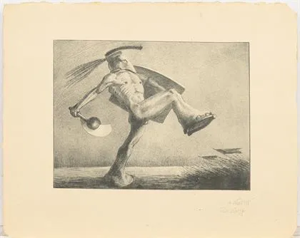 KUBIN, Alfred (1877 - 1959). "Der Krieg"