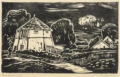 MEIER, Ruth (1888 - 1965). Vandmølle