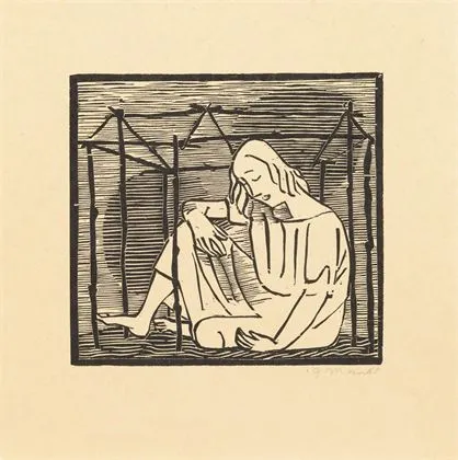 MARCKS, Gerhard (1889 - 1981). "Die Hoffnung"
